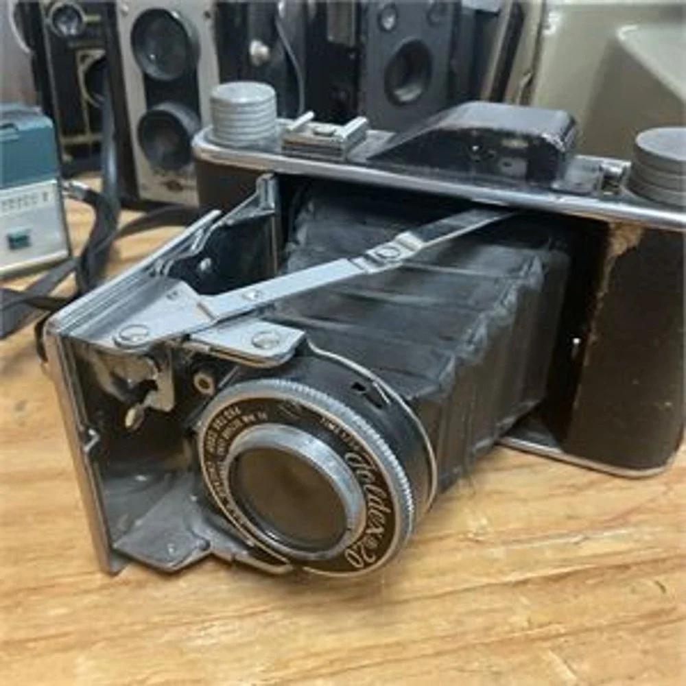 Vintage Camera Lot Kodak Brownie Hawkeye Ansco Mercury Folding Flash Collection
